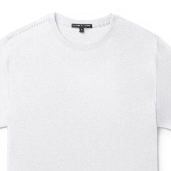 NWT‎ Men's ROBERT BARAKETT Georgia Crew-Neck T-Shirt White | Size XXL - Picture 2 of 14